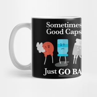 Retro Computing - When Caps Go Bad Mug